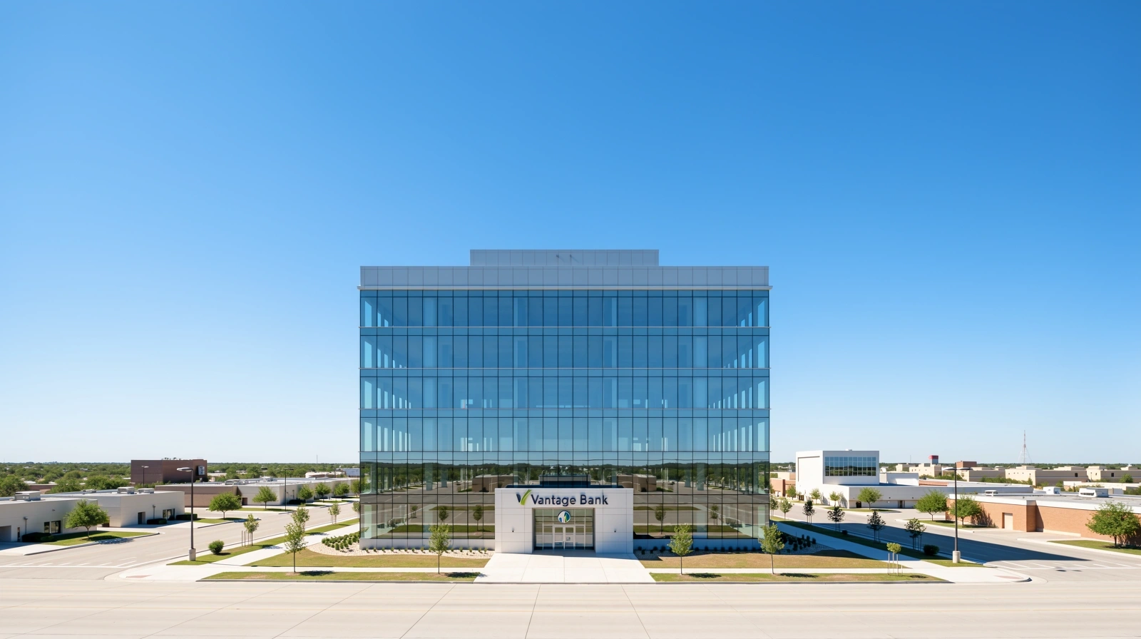 Vantage Bank Modern Facility